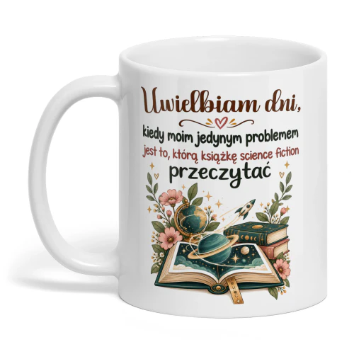 PL0005 - Uwielbiam dni, kiedy moim jedynym problemem jest to, którą książkę science fiction przeczytać.