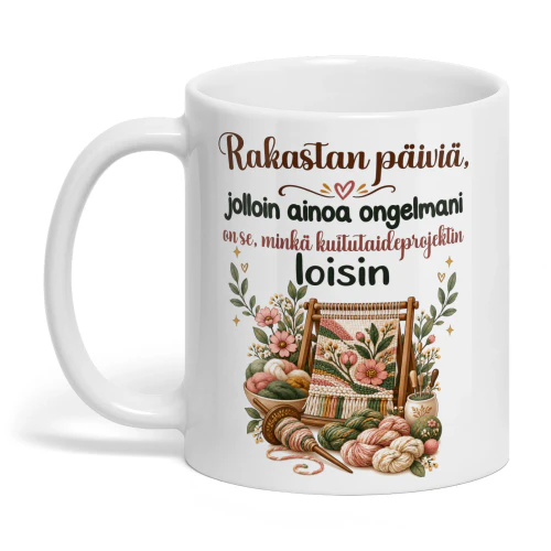 FI0191 - Rakastan päiviä, jolloin ainoa ongelmani on se, minkä kuitutaideprojektin loisin.