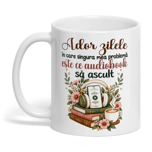 RO0007 - Ador zilele în care singura mea problemă este ce audiobook să ascult.