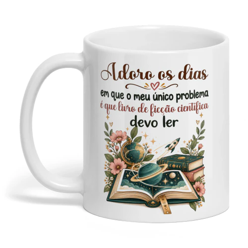 PT0005 - Adoro os dias em que o meu único problema é que livro de ficção científica devo ler.