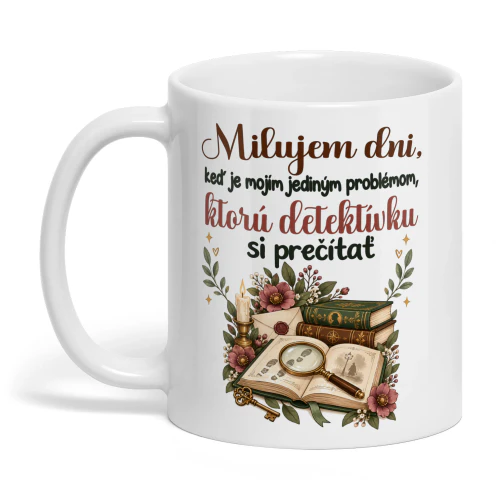 SK0002 - Milujem dni, keď je mojím jediným problémom, ktorú detektívku si prečítať.