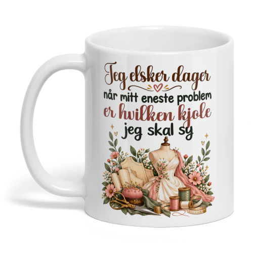 NO0415 - Jeg elsker dager når mitt eneste problem er hvilken kjole jeg skal sy