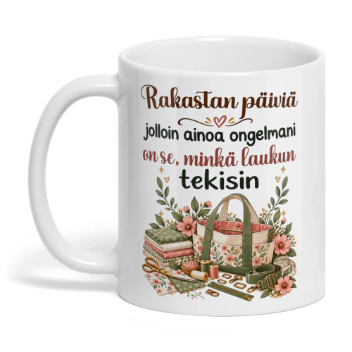 FI0199 - Rakastan päiviä jolloin ainoa ongelmani on se, minkä laukun tekisin