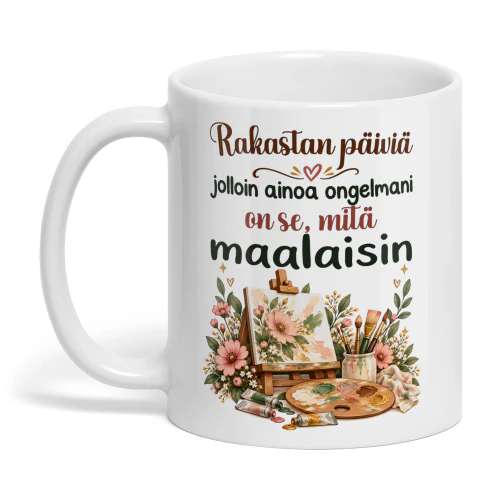 FI0202 - Rakastan päiviä jolloin ainoa ongelmani on se, mitä maalaisin