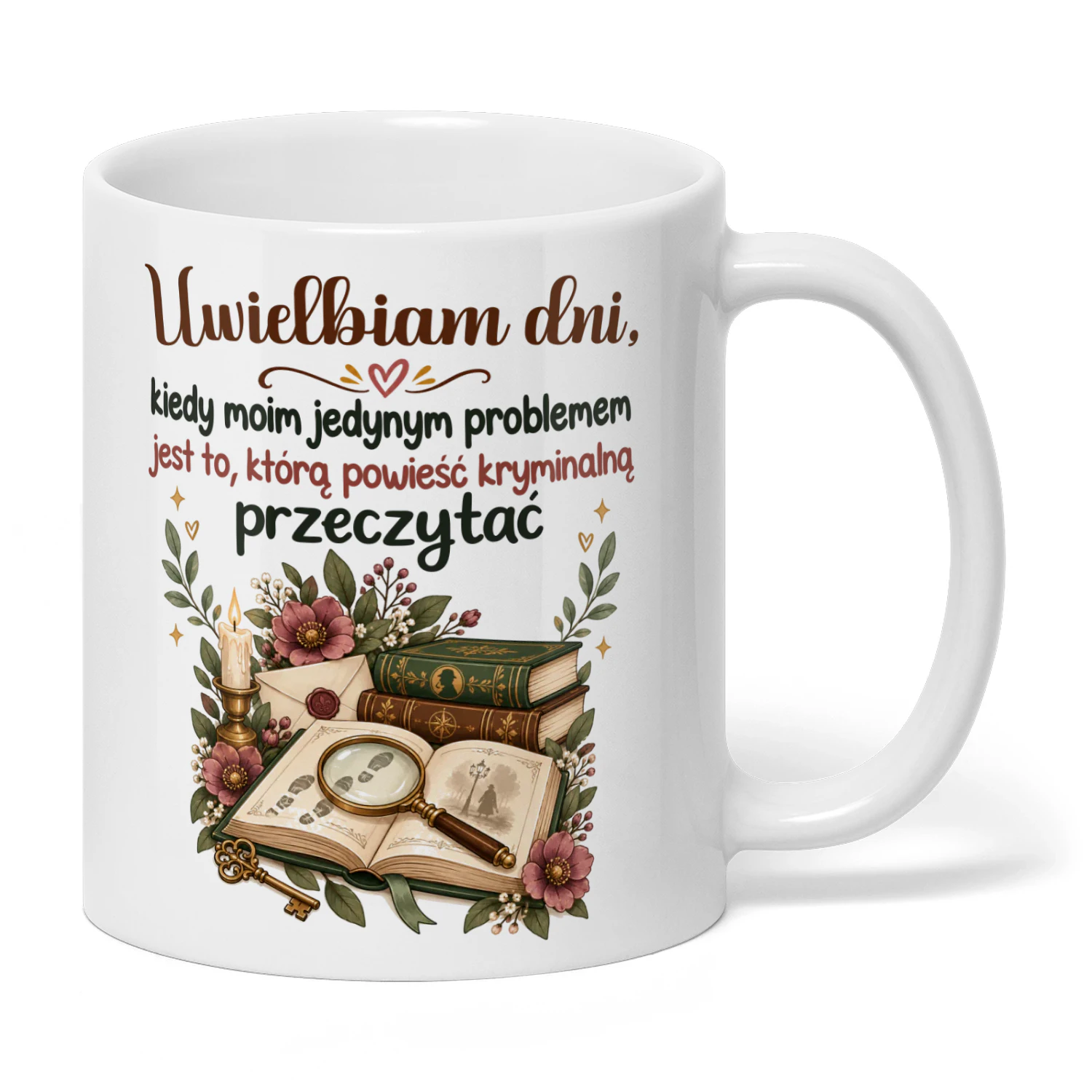 PL0002 - Uwielbiam dni, kiedy moim jedynym problemem jest to, którą powieść kryminalną przeczytać.