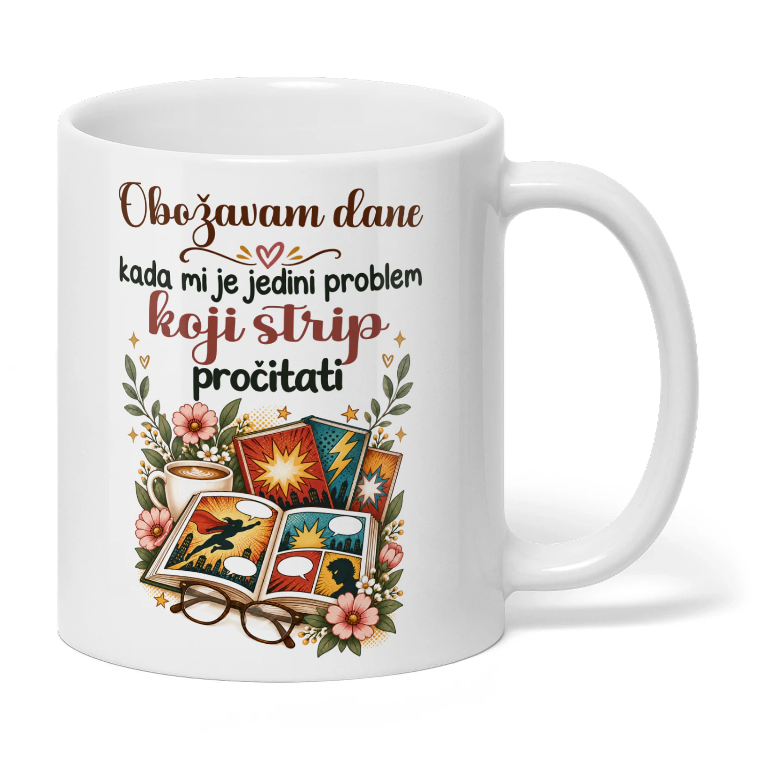 HR0009 - Obožavam dane kada mi je jedini problem koji strip pročitati.