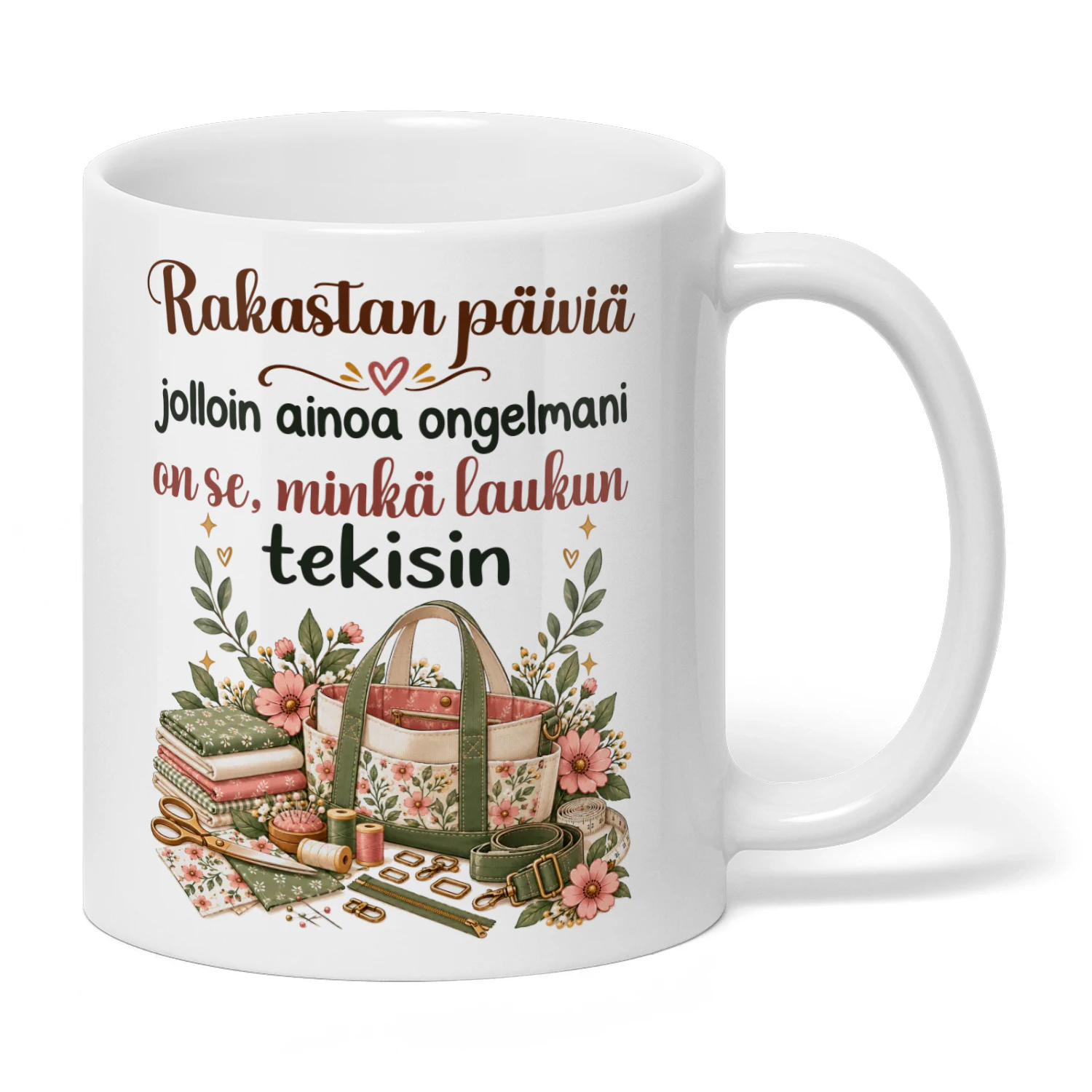 FI0199 - Rakastan päiviä jolloin ainoa ongelmani on se, minkä laukun tekisin