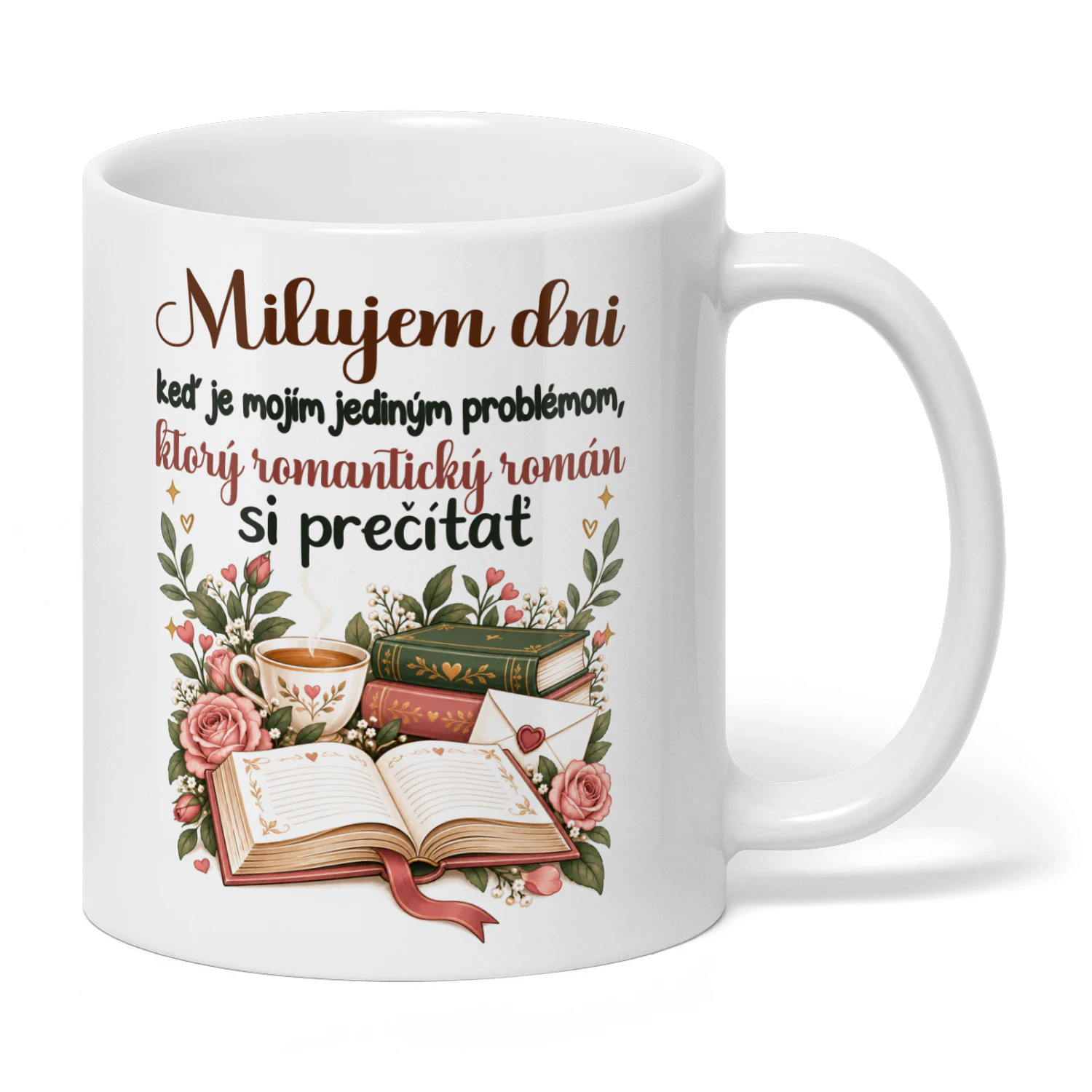 SK0003 - Milujem dni, keď je mojím jediným problémom, ktorý romantický román si prečítať.