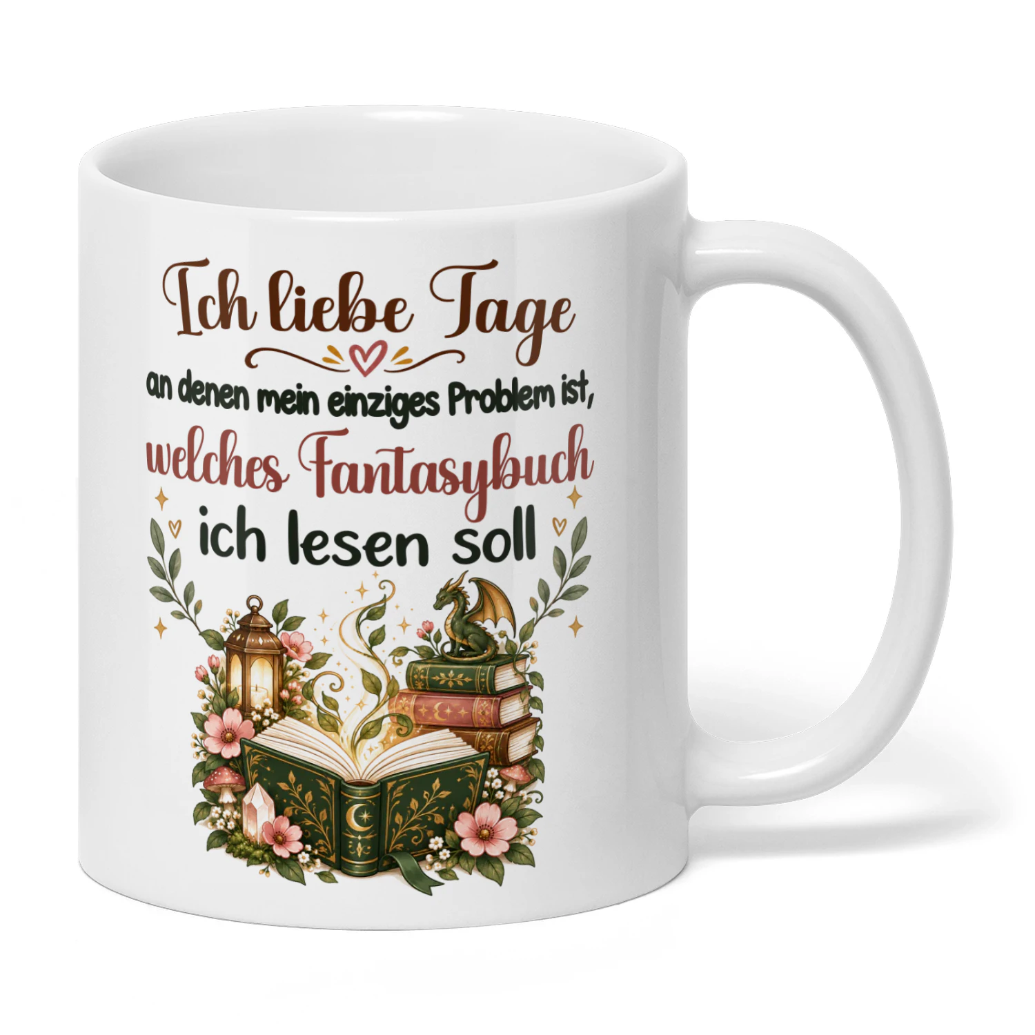 DE0314 - Ich liebe Tage, an denen mein einziges Problem ist, welches Fantasybuch ich lesen soll.