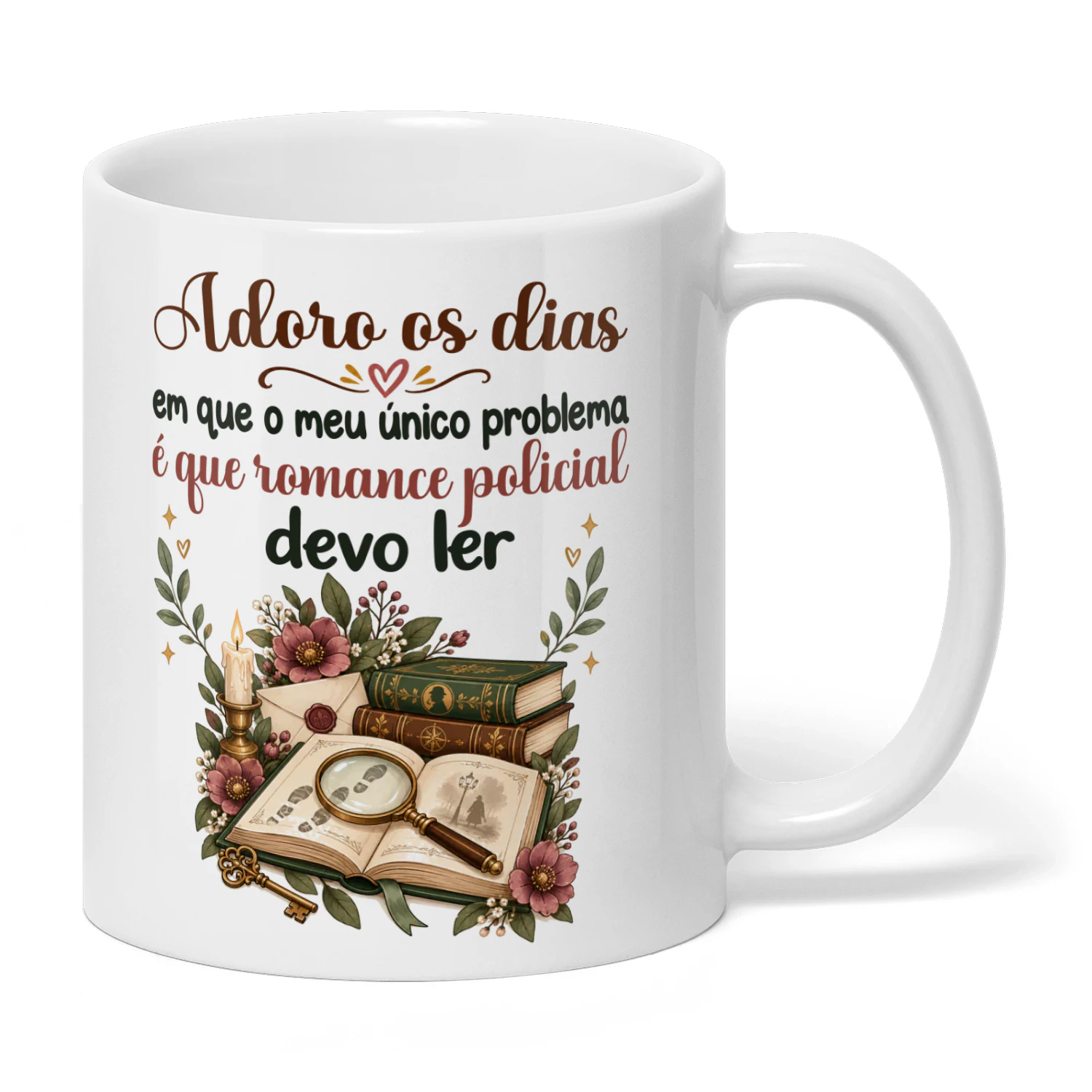 PT0002 - Adoro os dias em que o meu único problema é que romance policial devo ler.
