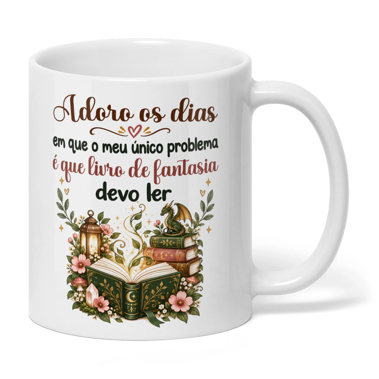 PT0004 - Adoro os dias em que o meu único problema é que livro de fantasia devo ler.