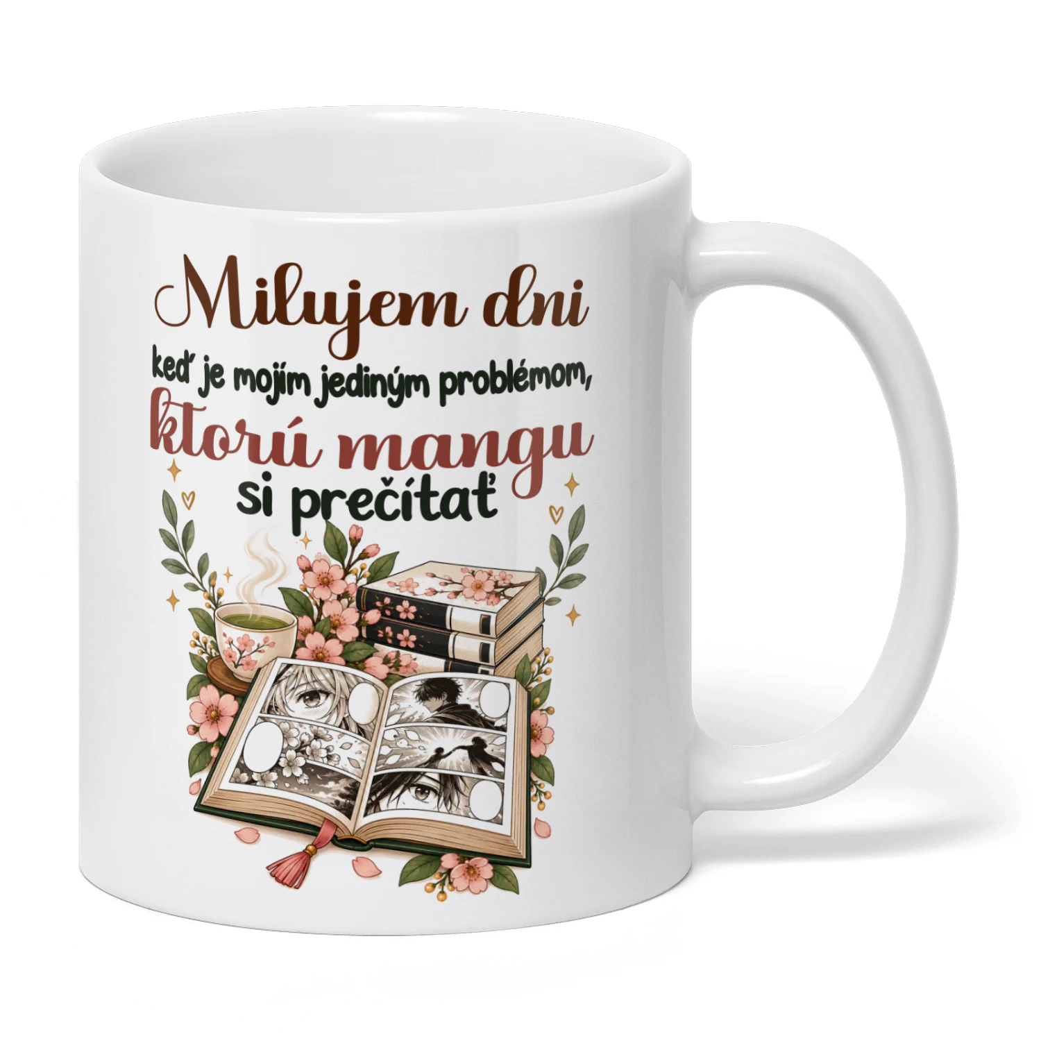 SK0008 - Milujem dni, keď je mojím jediným problémom, ktorú mangu si prečítať.