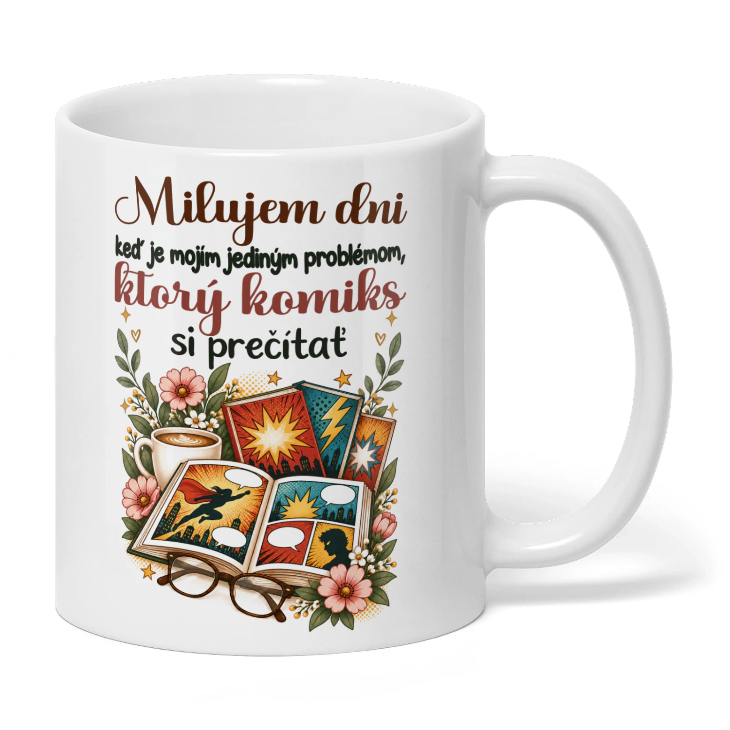 SK0009 - Milujem dni, keď je mojím jediným problémom, ktorý komiks si prečítať.