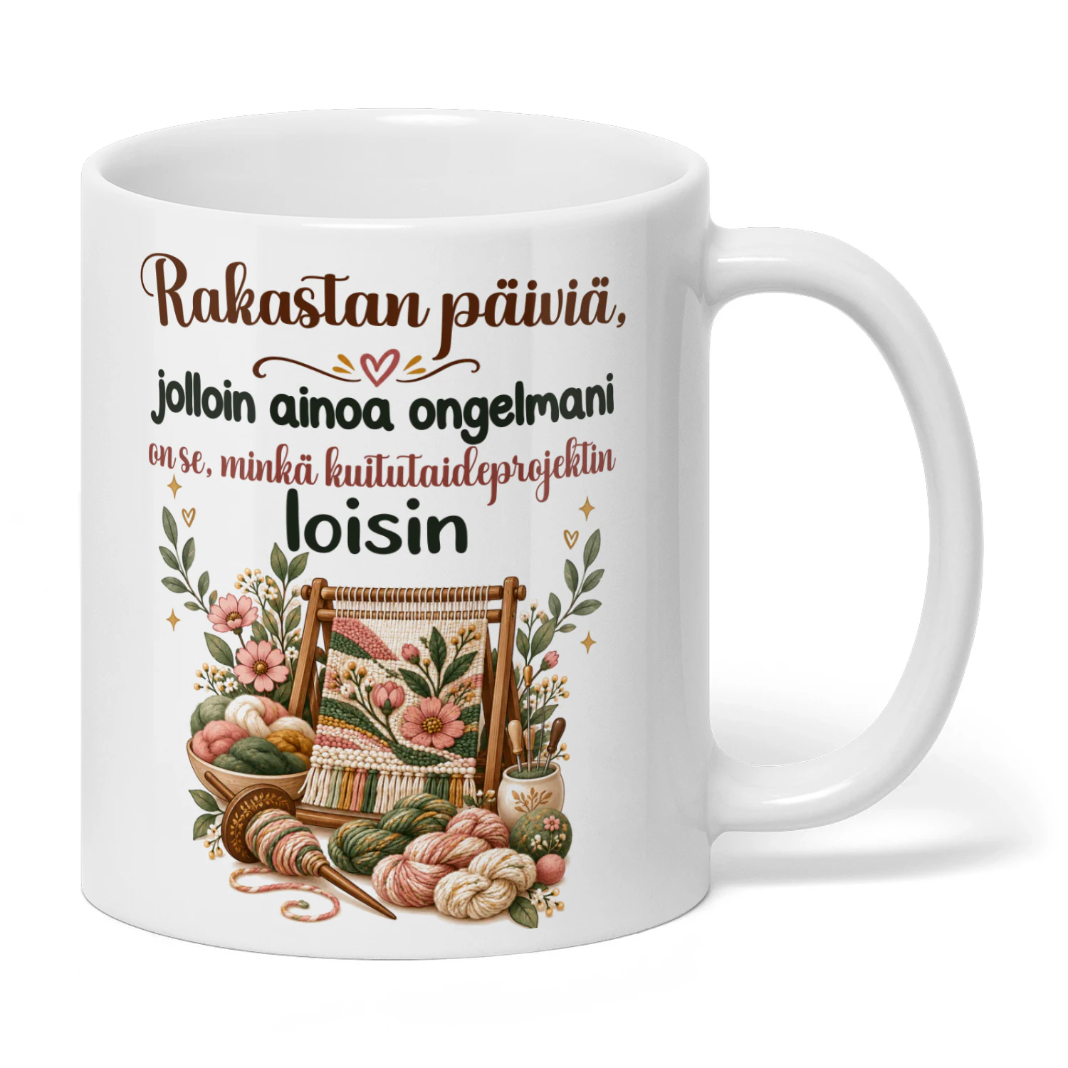 FI0191 - Rakastan päiviä, jolloin ainoa ongelmani on se, minkä kuitutaideprojektin loisin.