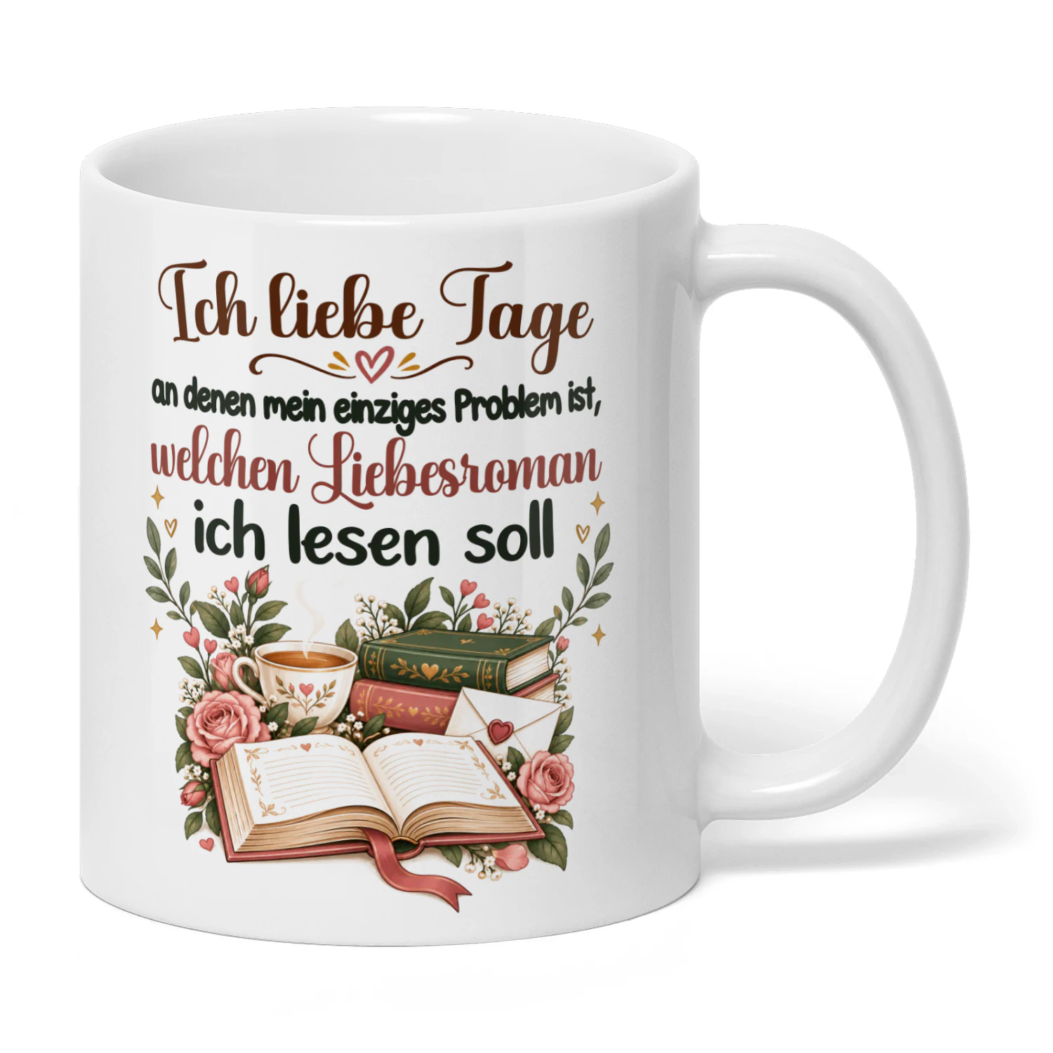 DE0313 - Ich liebe Tage, an denen mein einziges Problem ist, welchen Liebesroman ich lesen soll.