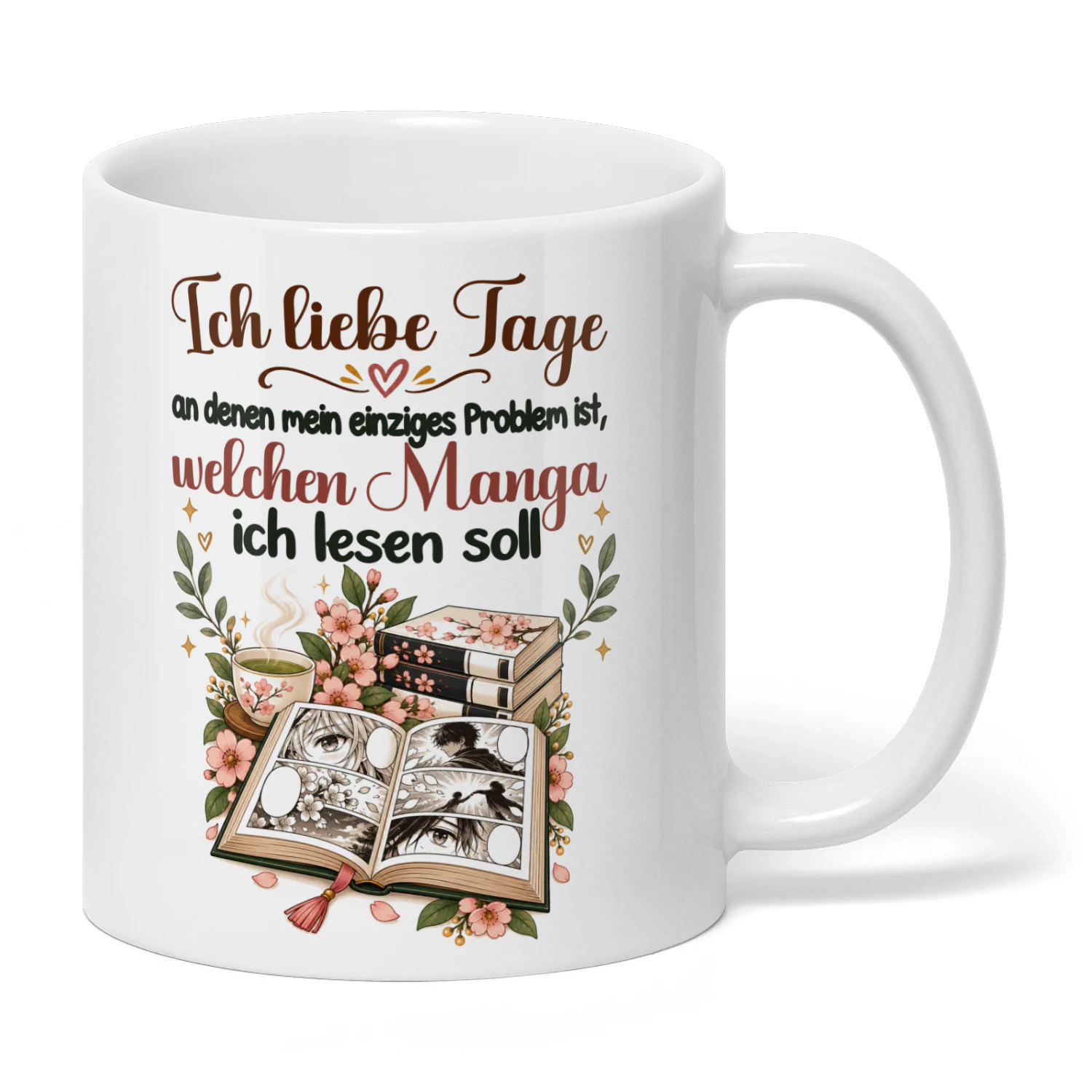 DE0318 - Ich liebe Tage, an denen mein einziges Problem ist, welchen Manga ich lesen soll.