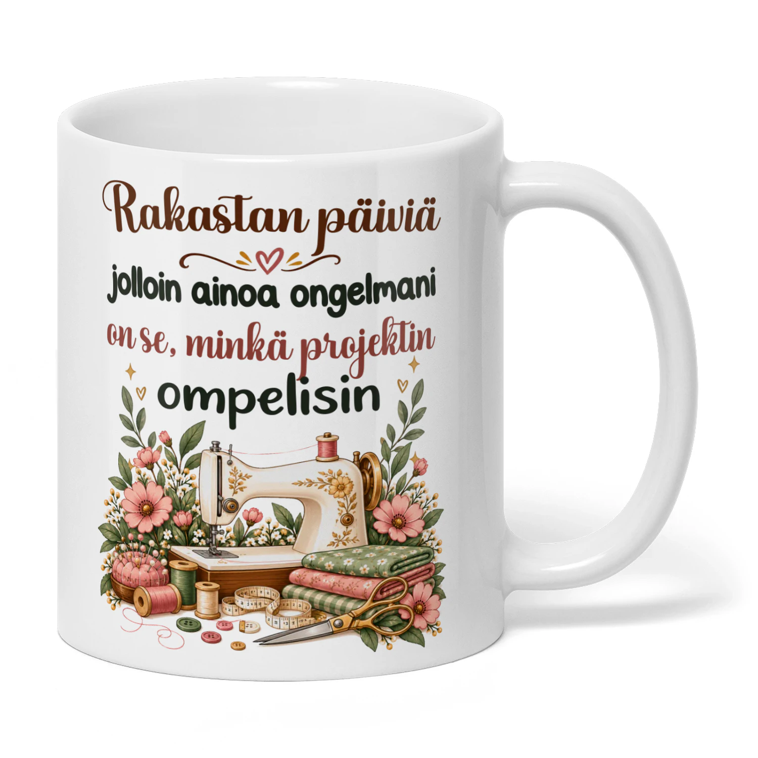 FI0193 - Rakastan päiviä jolloin ainoa ongelmani on se, minkä projektin ompelisin
