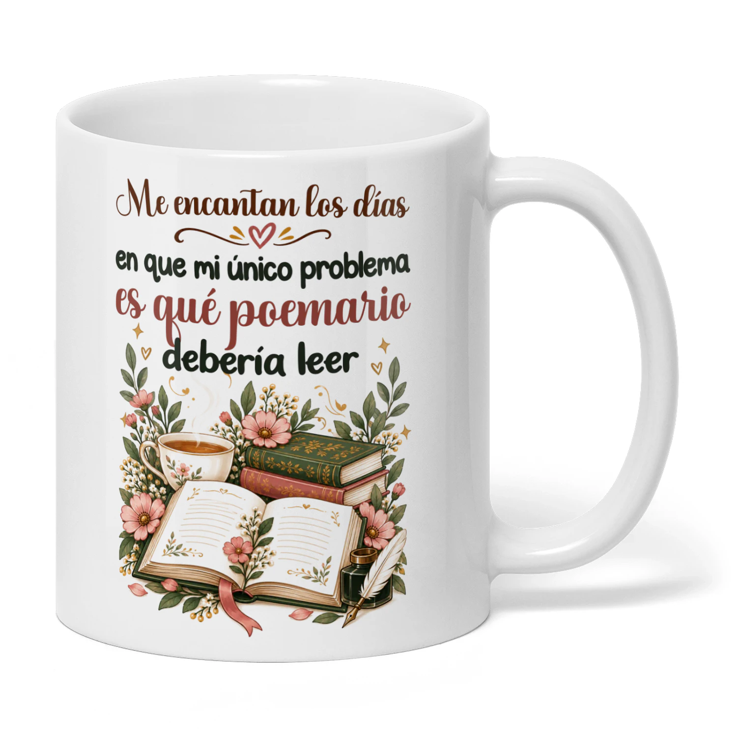 ES0010 - Me encantan los días en que mi único problema es qué poemario debería leer.