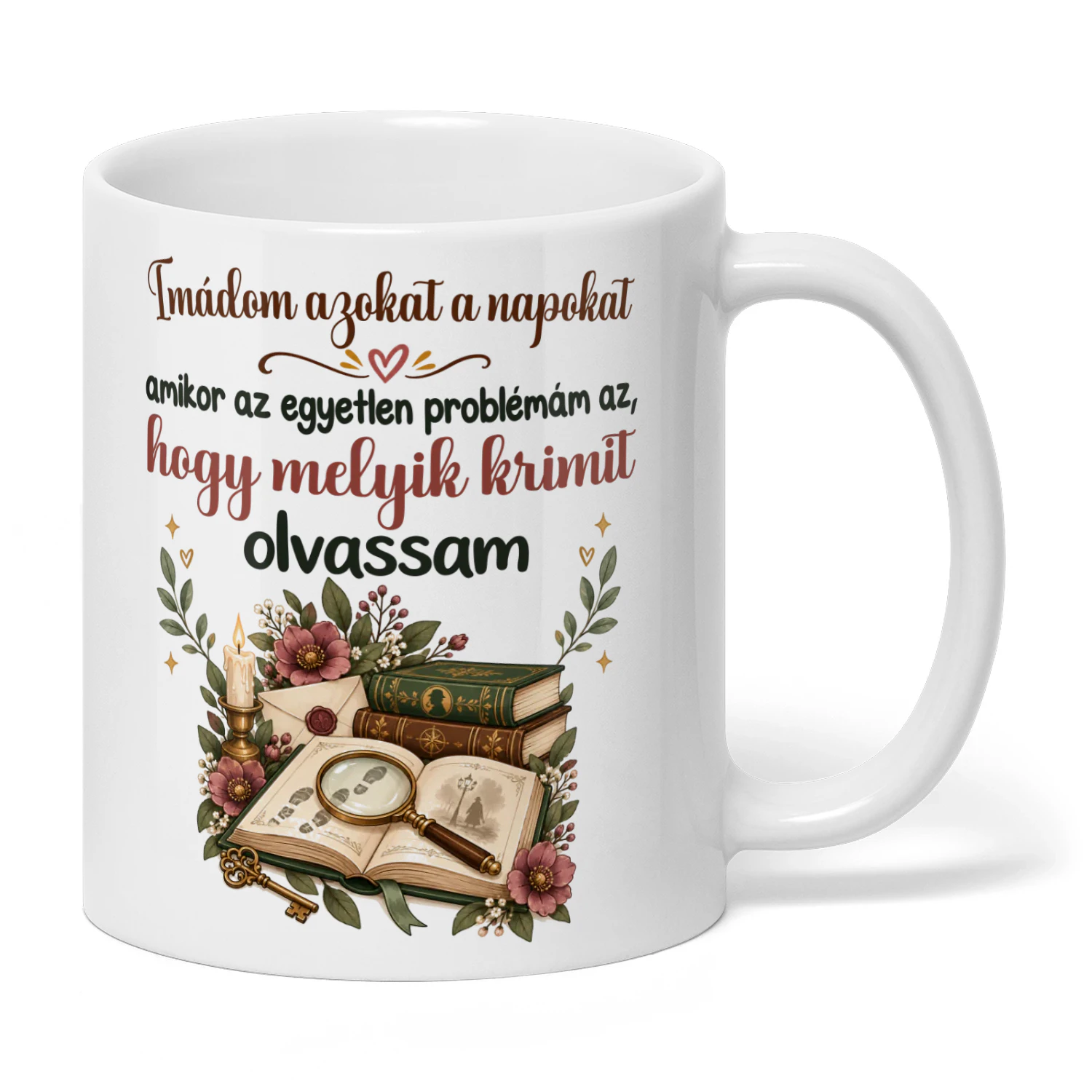 HU0002 - Imádom azokat a napokat, amikor az egyetlen problémám az, hogy melyik krimit olvassam.