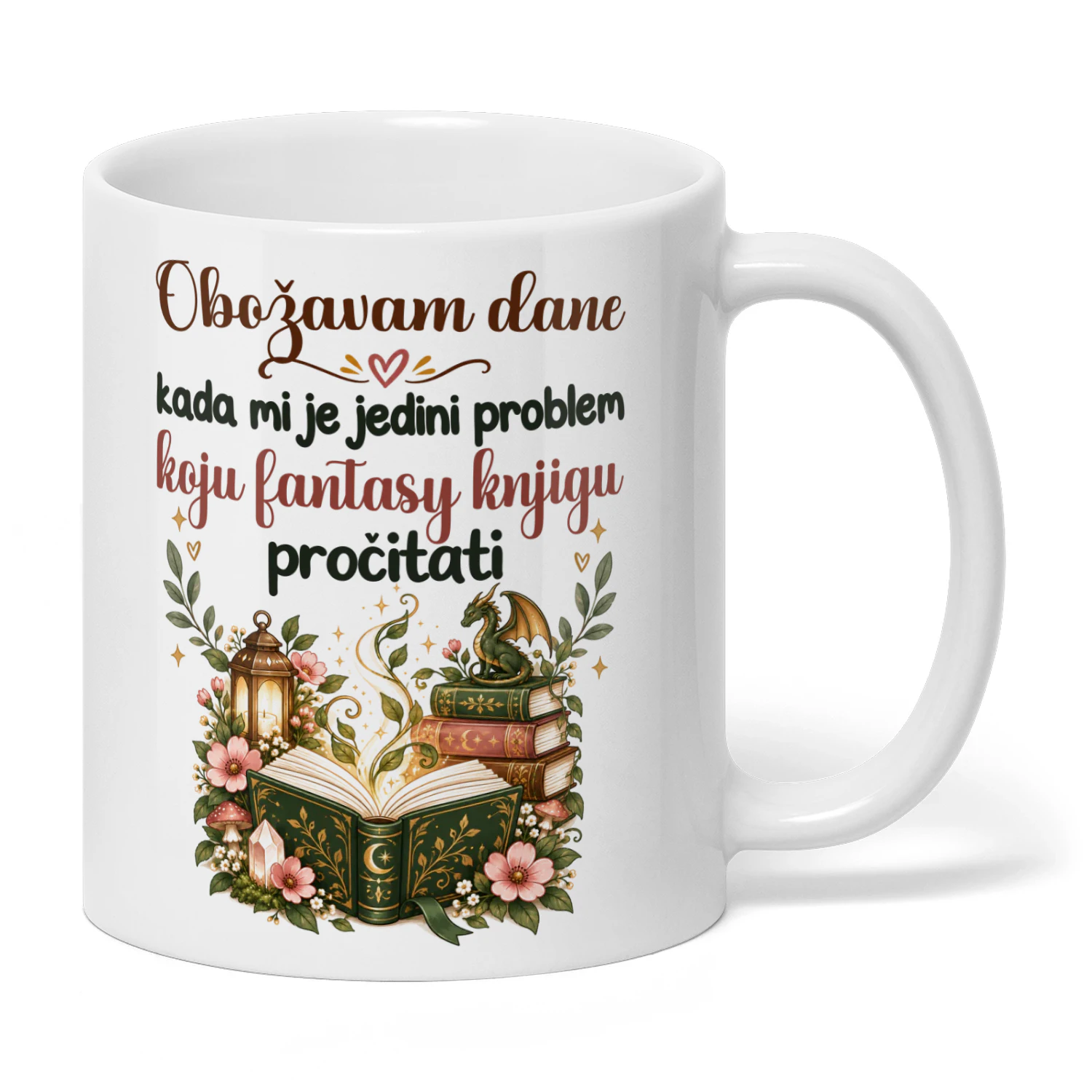HR0004 - Obožavam dane kada mi je jedini problem koju fantasy knjigu pročitati.