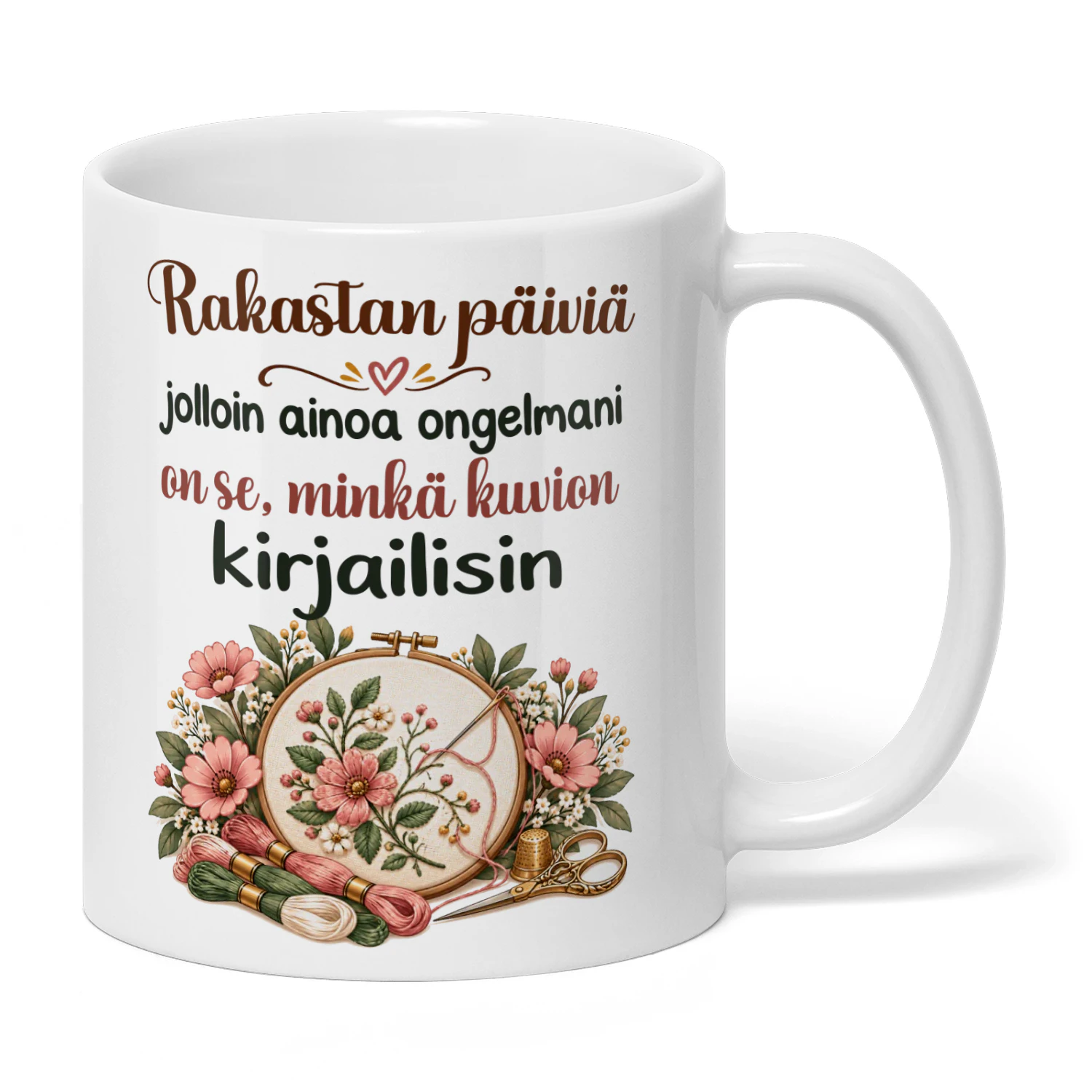 FI0196 - Rakastan päiviä jolloin ainoa ongelmani on se, minkä kuvion kirjailisin