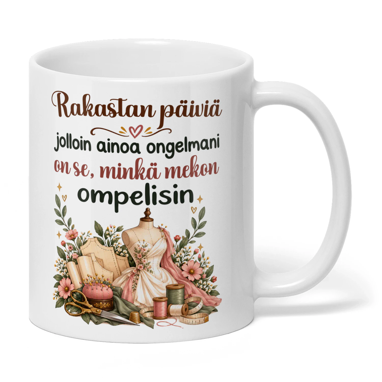 FI0195 - Rakastan päiviä jolloin ainoa ongelmani on se, minkä mekon ompelisin