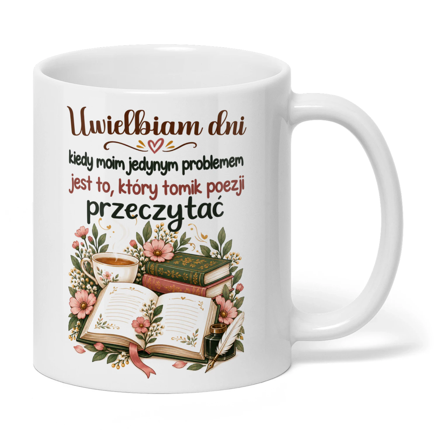 PL0010 - Uwielbiam dni, kiedy moim jedynym problemem jest to, który tomik poezji przeczytać.