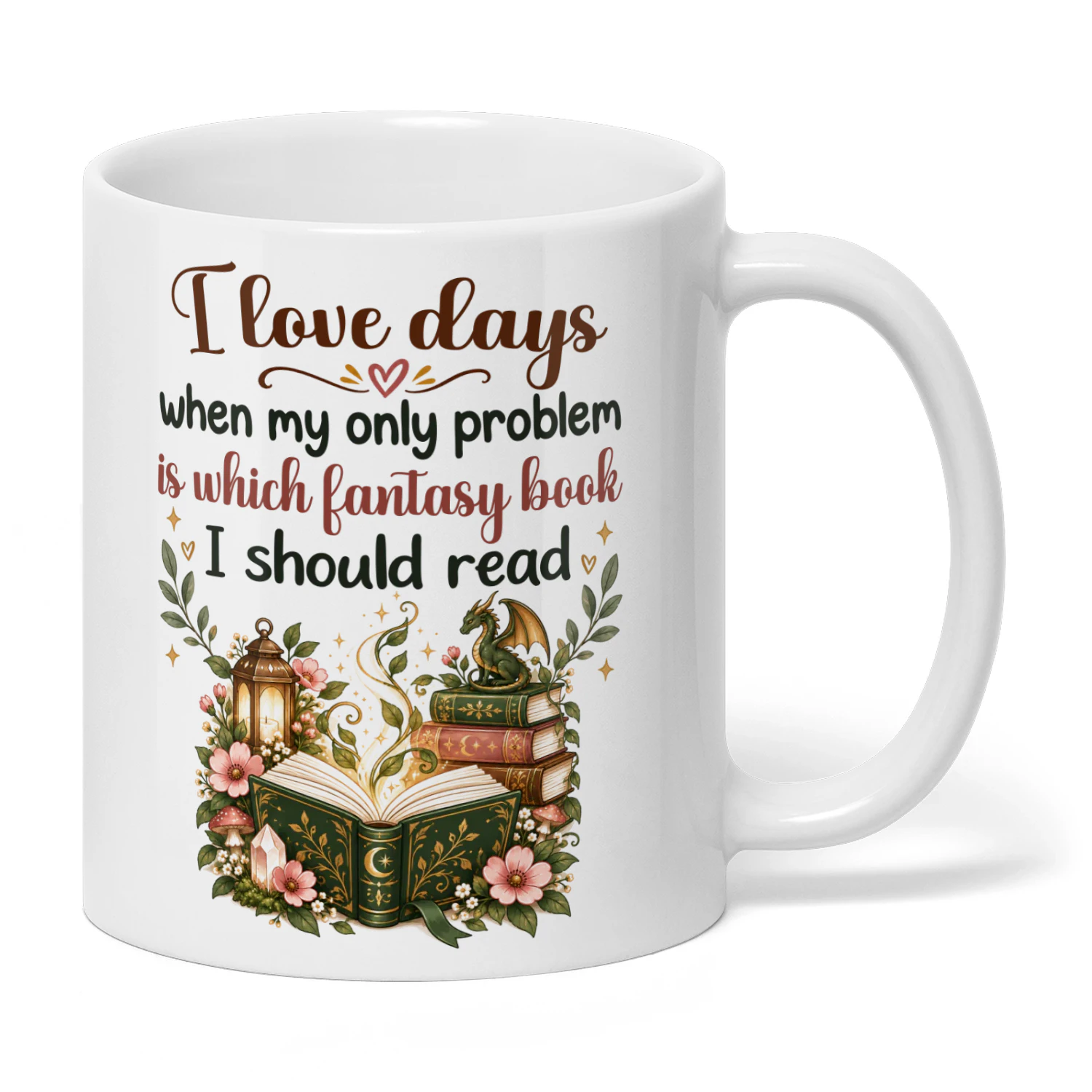 EN0195 - I love days when my only problem is which fantasy book I should read.