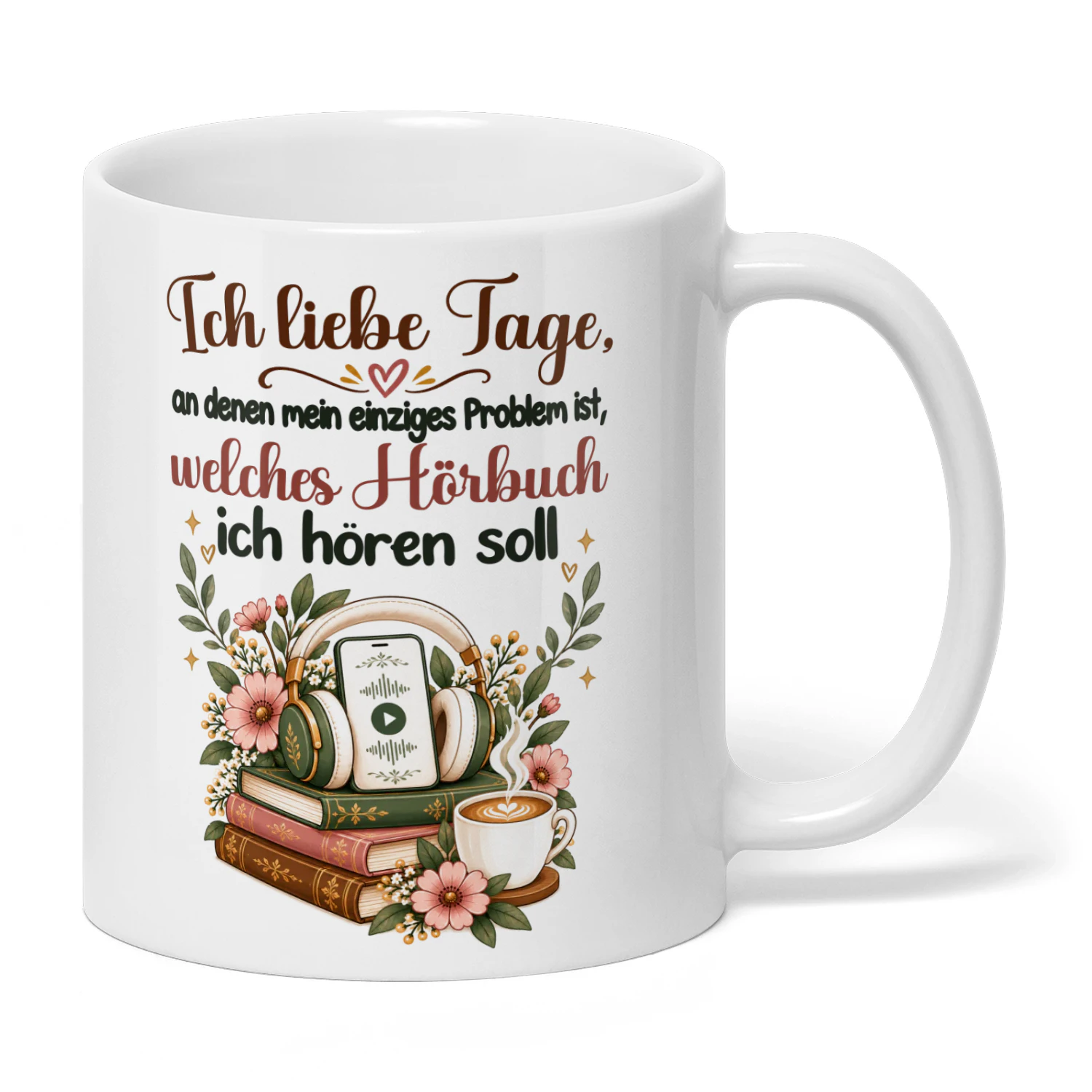 DE0317 - Ich liebe Tage, an denen mein einziges Problem ist, welches Hörbuch ich hören soll.