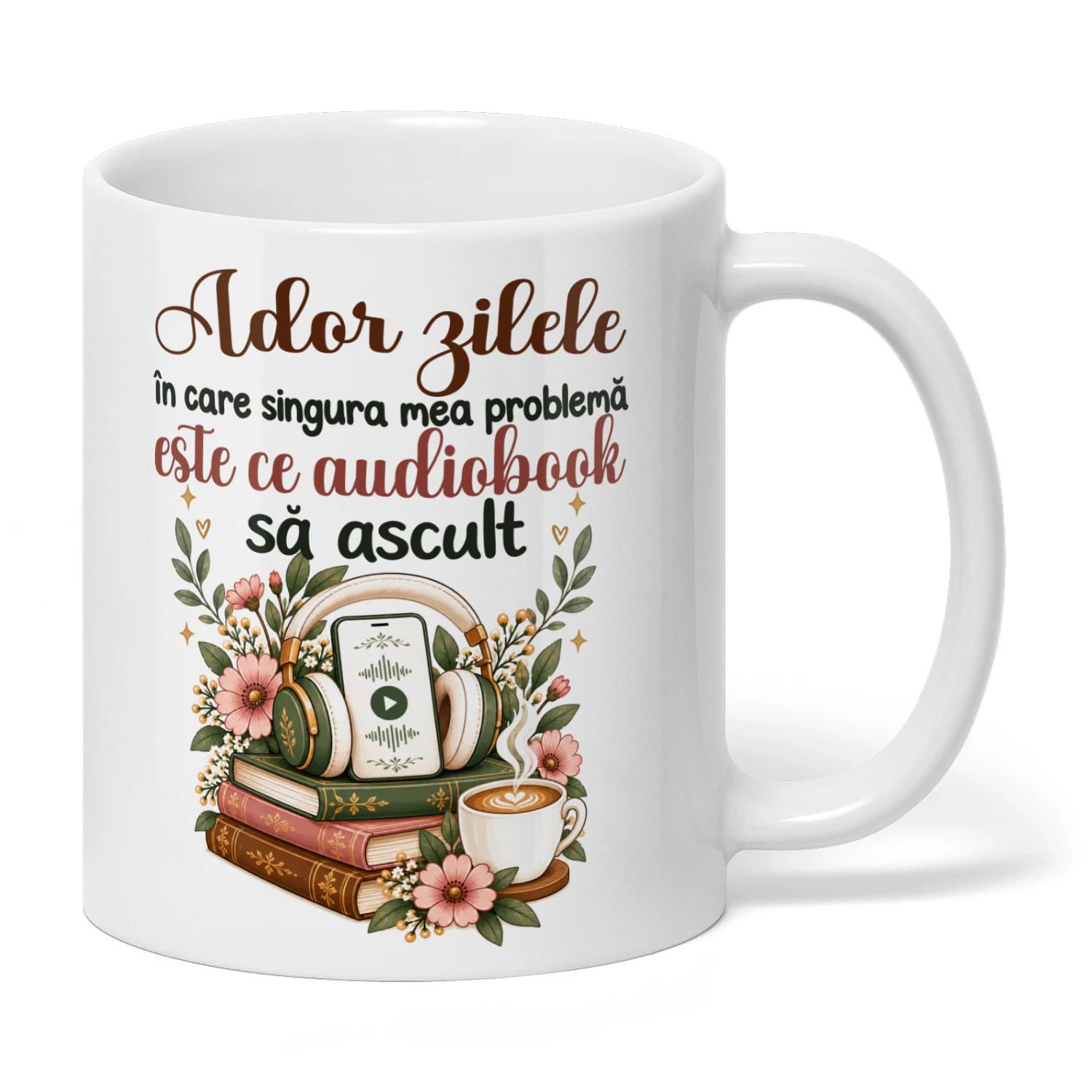 RO0007 - Ador zilele în care singura mea problemă este ce audiobook să ascult.