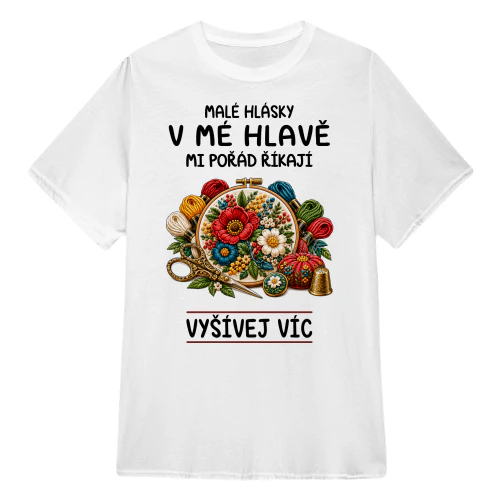 CZ0352 - Malé hlásky v mé hlavě mi pořád říkají vyšívej víc