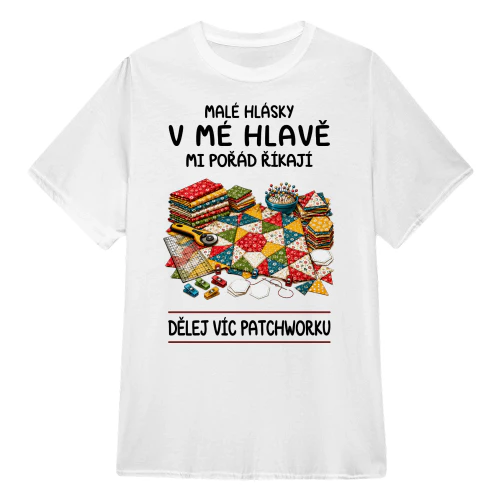 CZ0355 - Malé hlásky v mé hlavě mi pořád říkají dělej víc patchworku