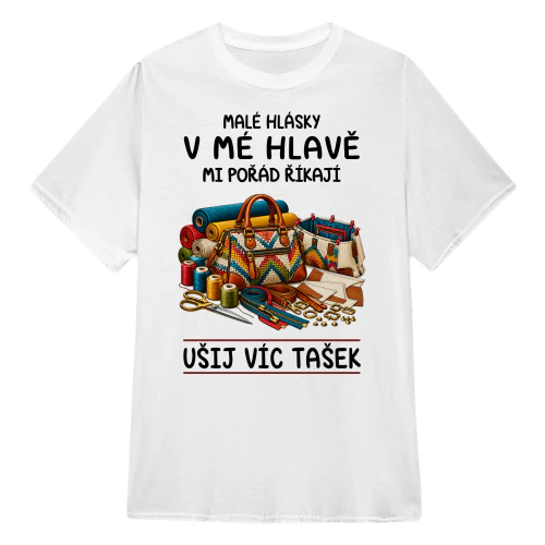 CZ0356 - Malé hlásky v mé hlavě mi pořád říkají ušij víc tašek
