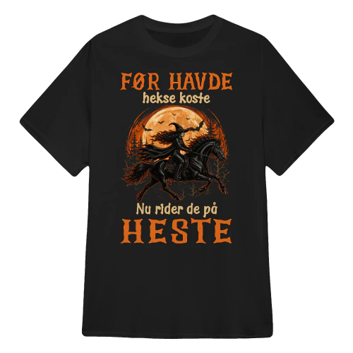 DK0268 - Før havde hekse koste Nu rider de på heste