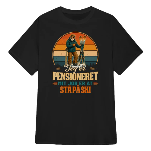 DK0157 - Jeg er pensioneret mit job er at stå på ski