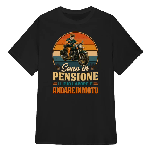 IT0235 - Sono in pensione il mio lavoro è andare in moto