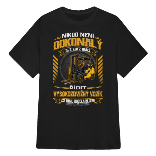CZ0126 - Nikdo není dokonalý ale když umíš řídit vysokozdvižný vozík jsi tomu docela blízko
