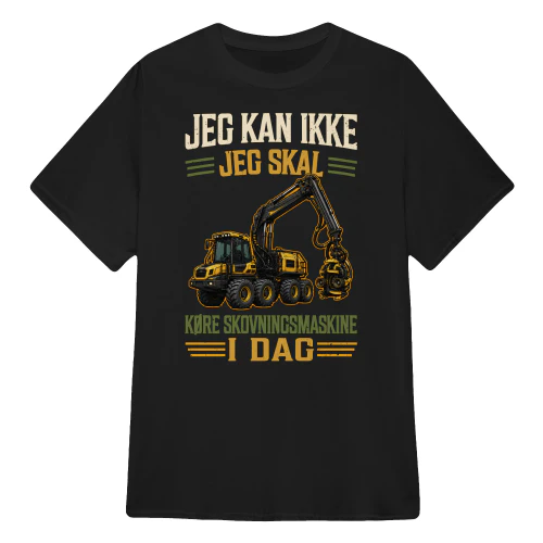 DK0180 - Jeg kan ikke jeg skal køre skovningsmaskine i dag