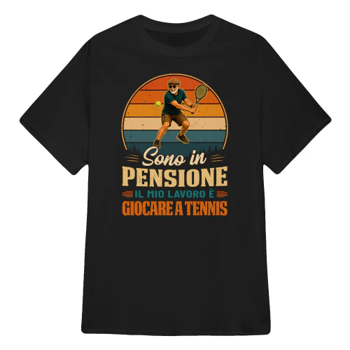 IT0240 - Sono in pensione il mio lavoro è giocare a tennis