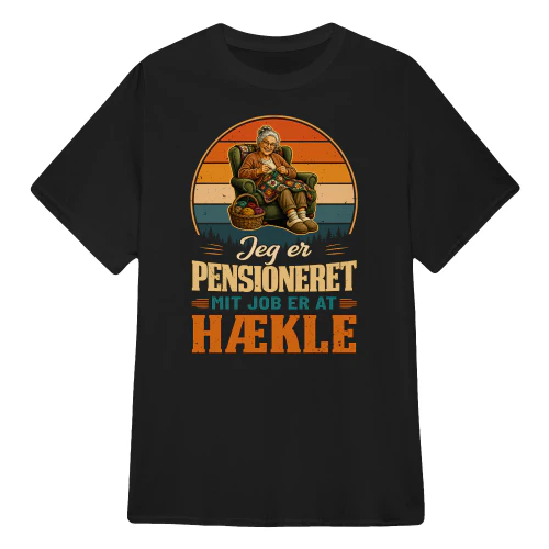 DK0151 - Jeg er pensioneret mit job er at hækle