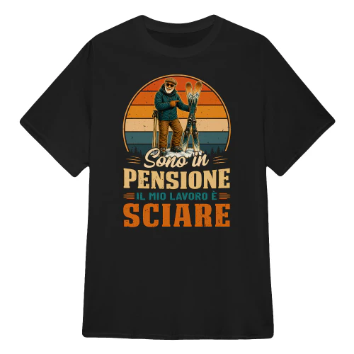 IT0242 - Sono in pensione il mio lavoro è sciare
