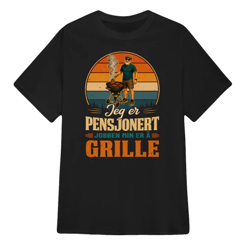 NO0227 - Jeg er pensjonert jobben min er å grille