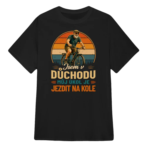 CZ0114 - Jsem v důchodu můj úkol je jezdit na kole