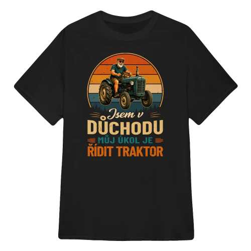 CZ0119 - Jsem v důchodu můj úkol je řídit traktor