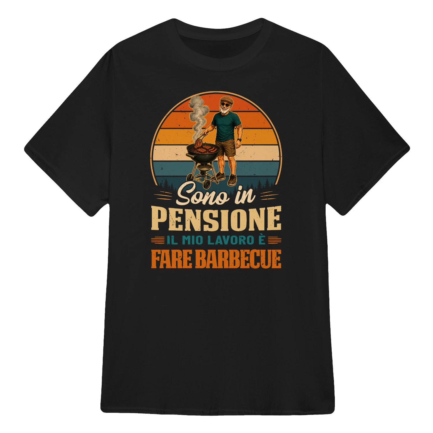 IT0236 - Sono in pensione il mio lavoro è fare barbecue