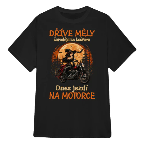 CZ0200 - Dříve měly čarodějnice košťata Dnes jezdí na motorce