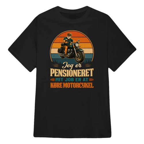 DK0152 - Jeg er pensioneret mit job er at køre motorcykel