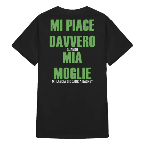IT0283 - Mi piace davvero quando mia moglie mi lascia giocare a basket