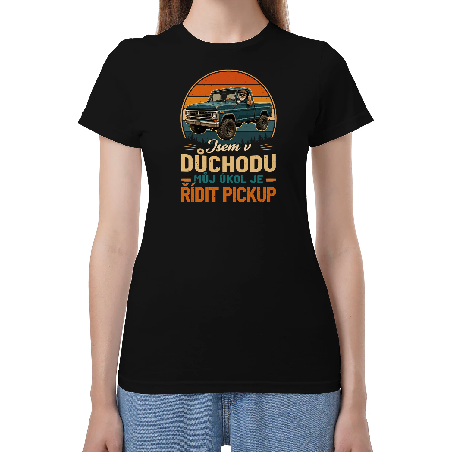 CZ0118 - Jsem v důchodu můj úkol je řídit pickup
