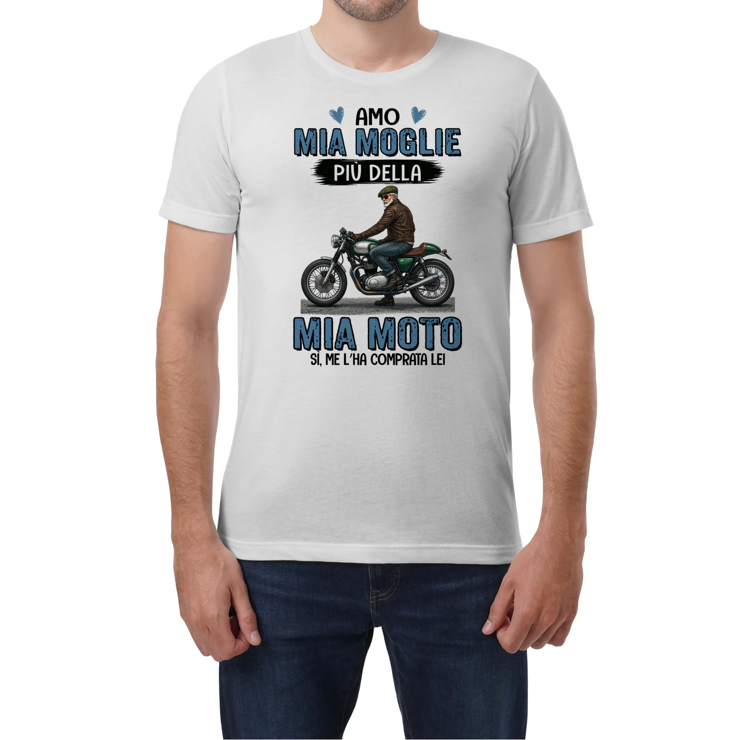 IT0219 - Amo mia moglie più delle moto. Sì, me l’ha comprata lei
